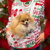 Santa Paws Christmas Pouch Sweater - Muskoka Pooch