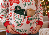 Santa Paws Christmas Pouch Sweater - Muskoka Pooch